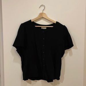 Tradlands Button Up in Black, Size XXL, Gently Used!!